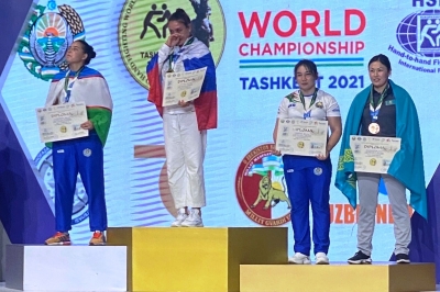 Пермская динамовка Вероника Футина стала 4-кратной чемпионкой мира по рукопашному бою